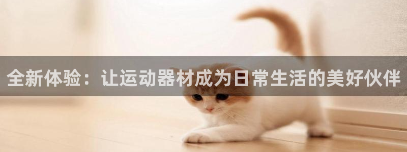 fb体育娱乐平台：全新体验：让运动器材成为日常生活的